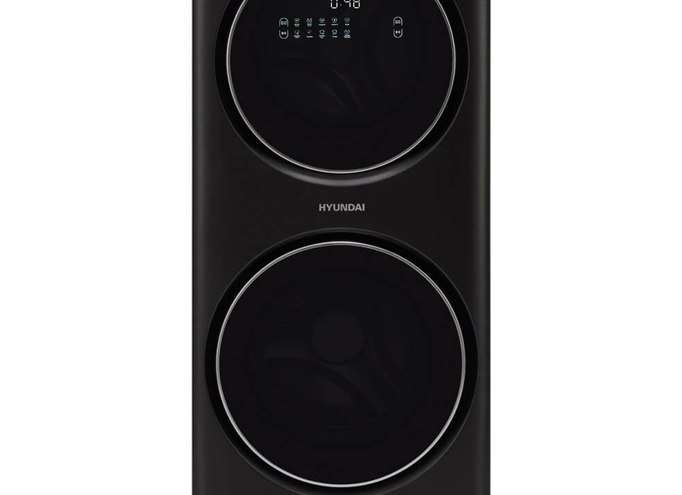 Стиральная машина с сушкой Hyundai WMD9423: Оптимальное сочетание стиля, производительности и удобства.