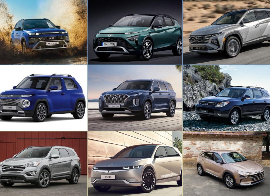 Обзор популярных моделей Hyundai: от Tucson до Grandeur