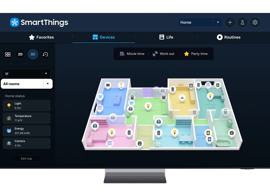 SmartThings теперь управляет умным домом из автомобилей Hyundai и Kia